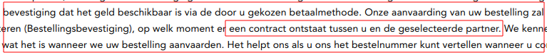 U weet NIET met wie u een contract afsluit!