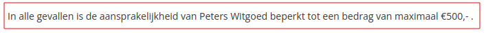 Ondergelopen huis? Jammer dan!