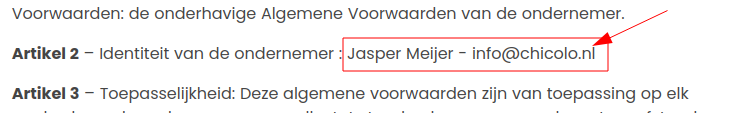 PAS OP chicolo.nl leverde NIET!