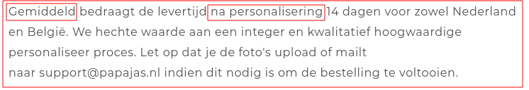 Dus onbekende tijd + 14 dagen is???