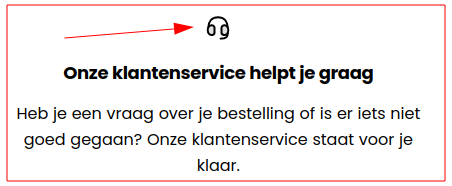 Suggereert toch echt telefonische helpdesk?