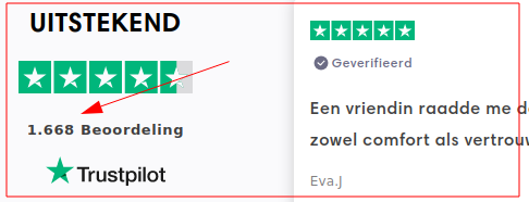 Misleidende claim! Dat is 139 per dag! 