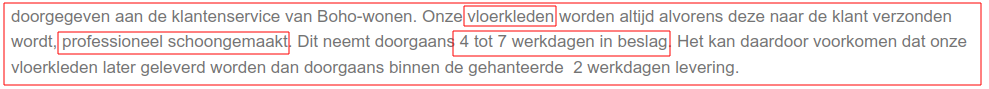 Dus niet poefs en kussens? (zie communitymelding)