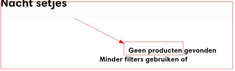 Kennelijk nog in aanbouw. Veel is "leeg".