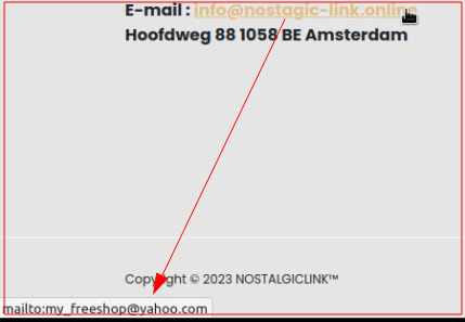 Emails gaan stiekem naar Yahoo adres!