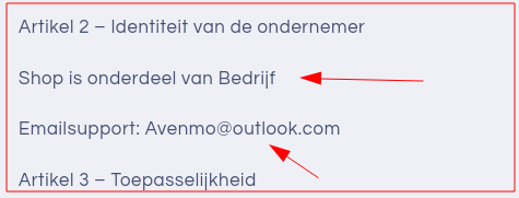 Welk bedrijf??? En dit is wettelijk verboden!