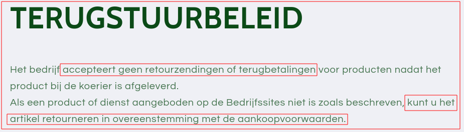 Dus niet.. of toch? Nee niet..