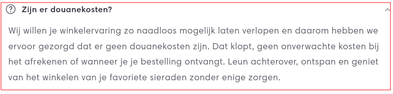 Maar de "disclaimer" is in tegenspraak!