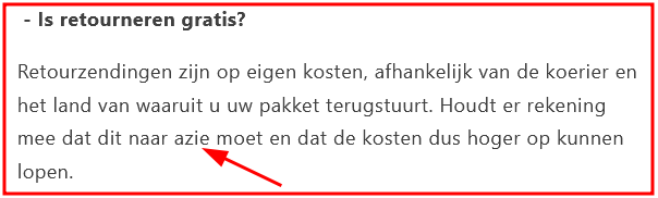 Niet per ongelijk? Goed verstopt!