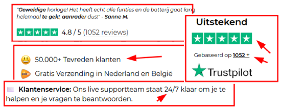 Wat verzamelde FAKE claims / misleiding!