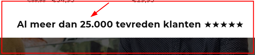 Welja dus 25000/58=431 per dag! Elke dag!