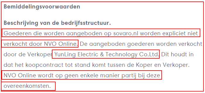 Dus webshop heeft met U geen overeenkomst!