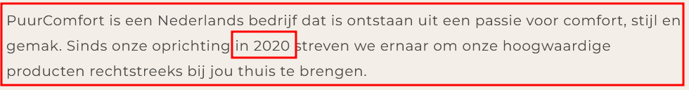 Het is maar 2 jaar maar toch een leugen?