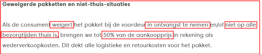 Niet alleen hoge boete, ook het 2e deel is bijzonder!