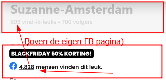 FAKE "likes"op facebook!