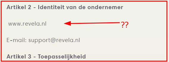 Dit is wettelijk verboden!