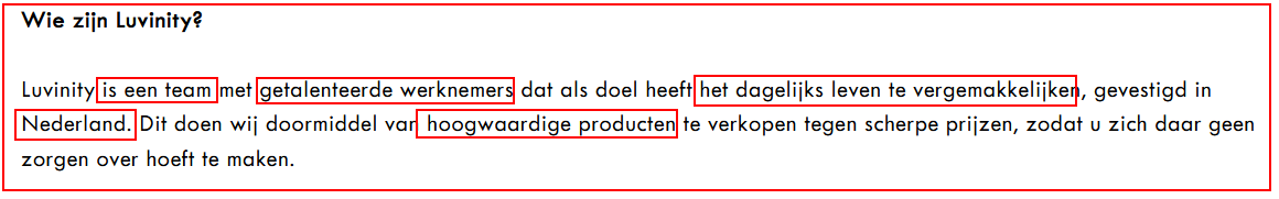 Eigenlijk wel humor! Lijkt wel of ze allemaal dezelfde e-commerce cursus volgen?