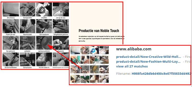 Direct van alibaba.com!