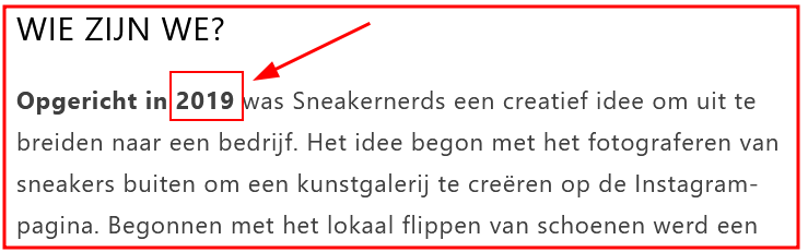 NEE in 2023 (Zeker teken MALAFIDE webshops)