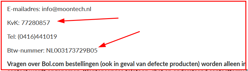 Getoonde bedrijfsgegevens op 06-12-2023