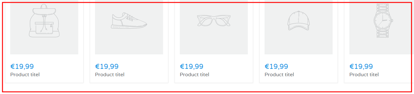 Webshop moet nog gevuld worden!