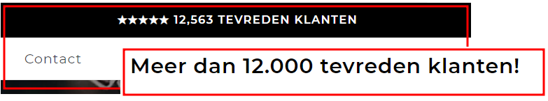 Met die aantallen kijk je niet op een paar 100?