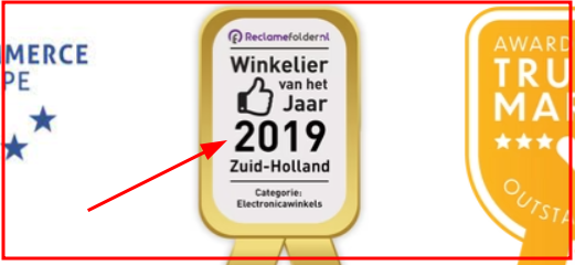 Knap voor een webshop uit 2023!